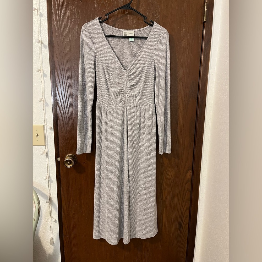 Anthropology Saturday Sunday Dress Grey XS